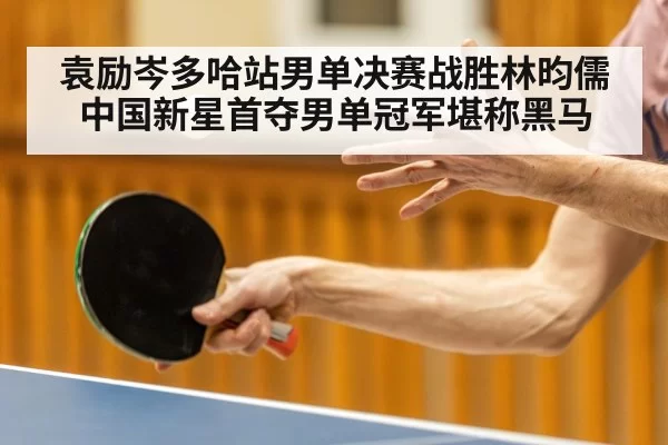 袁励岑多哈站男单决赛战胜林昀儒 中国新星首夺男单冠军堪称黑马